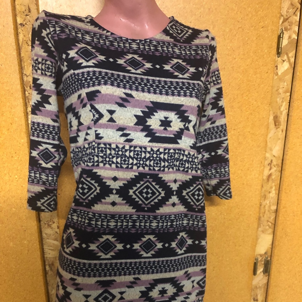 Wool tunic sweater